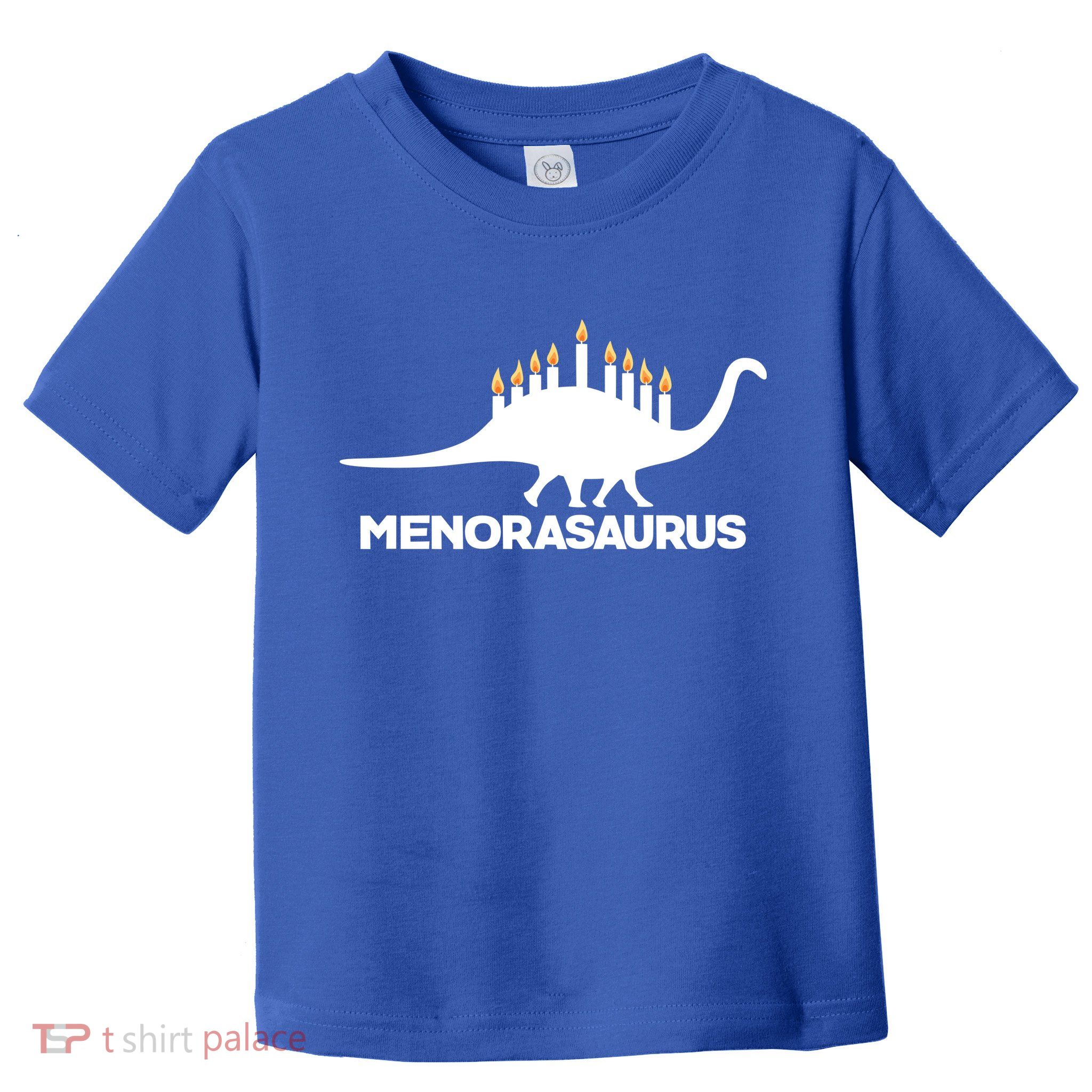 Hanukkah Menorah Dinosaur Toddler T-Shirt