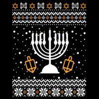 Hanukkah Ugly City Backpack