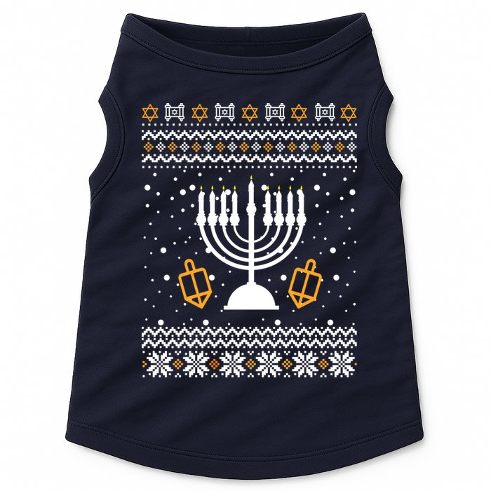 Hanukkah Ugly Doggie Tank