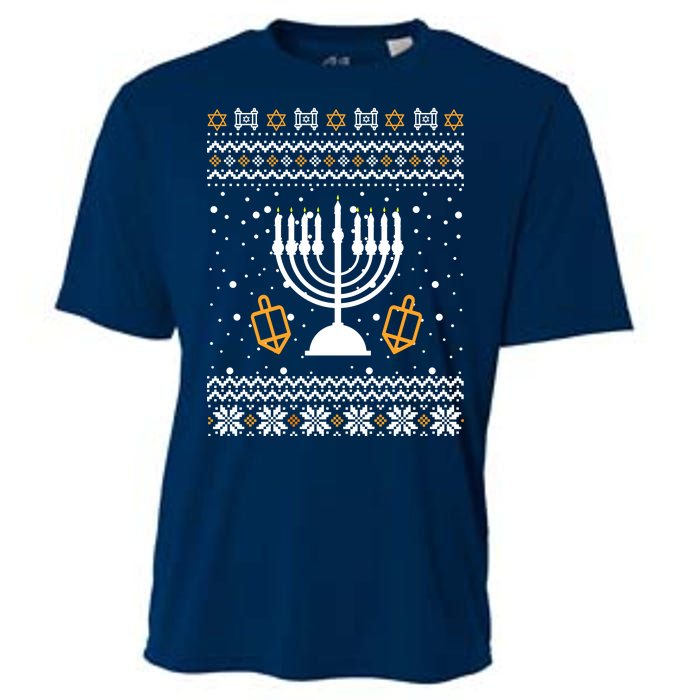 Hanukkah Ugly Cooling Performance Crew T-Shirt