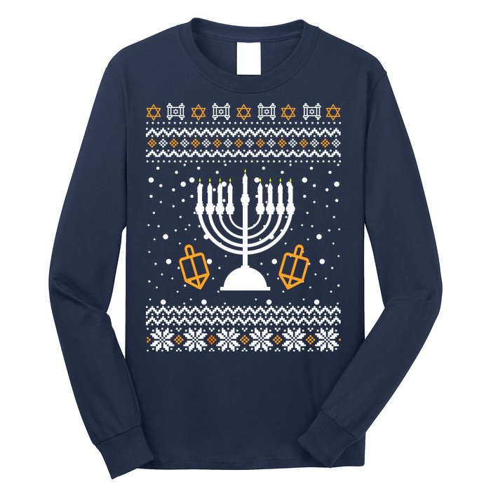 Hanukkah Ugly Long Sleeve Shirt