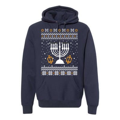 Hanukkah Ugly Premium Hoodie