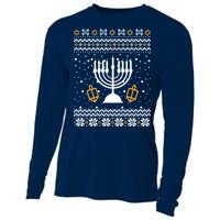 Hanukkah Ugly Cooling Performance Long Sleeve Crew