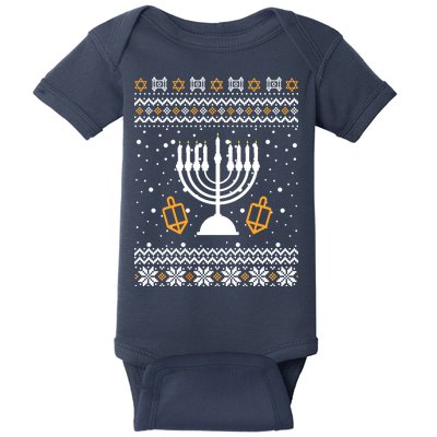 Hanukkah Ugly Baby Bodysuit