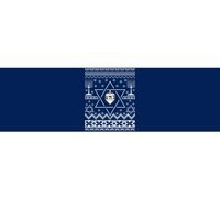 Hanukkah Ugly Christmas Sweater Bumper Sticker