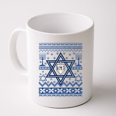 Hanukkah Ugly Christmas Sweater Coffee Mug