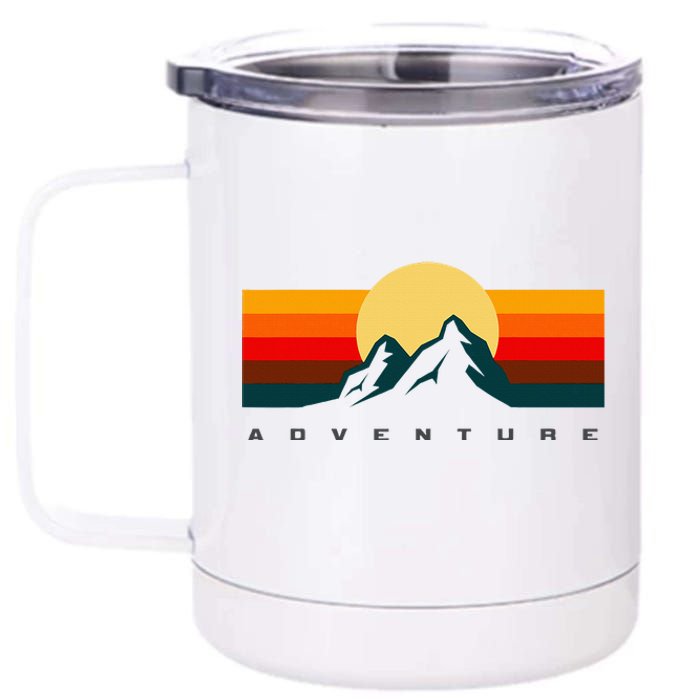 Hiking Apparel Outdoor Camping Backpacking 12 oz Stainless Steel Tumbler Cup