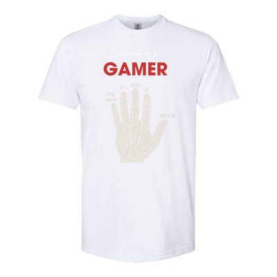 Hand Anatomy Of Gamer Gift Softstyle® CVC T-Shirt