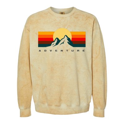 Hiking Apparel Outdoor Camping Backpacking Hiking Colorblast Crewneck Sweatshirt