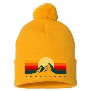 Hiking Apparel Outdoor Camping Backpacking Hiking Pom Pom 12in Knit Beanie