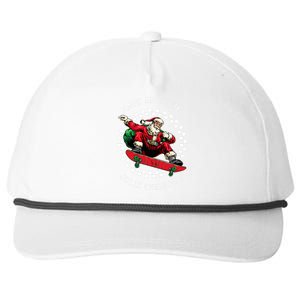 Have An Ollie Jolly Christmas Santa Claus Snapback Five-Panel Rope Hat