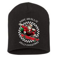 Have An Ollie Jolly Christmas Santa Claus Short Acrylic Beanie