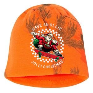 Have An Ollie Jolly Christmas Santa Claus Kati - Camo Knit Beanie