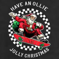 Have An Ollie Jolly Christmas Santa Claus Cool Comfort Performance Bucket Hat