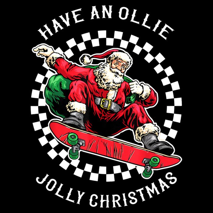 Have An Ollie Jolly Christmas Santa Claus Cooling Performance Crew T-Shirt
