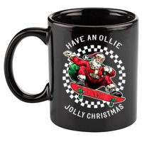 Have An Ollie Jolly Christmas Santa Claus 11oz C Handle Ceramic Mug
