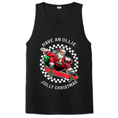 Have An Ollie Jolly Christmas Santa Claus PosiCharge Competitor Tank
