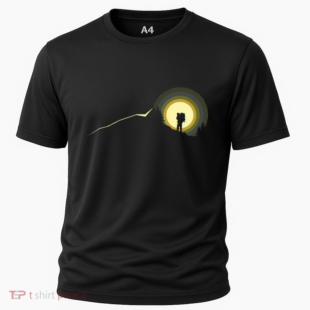 Hiking Apparel Outdoor Camping Backpacking Hiking Cooling Performance Crew T-Shirt