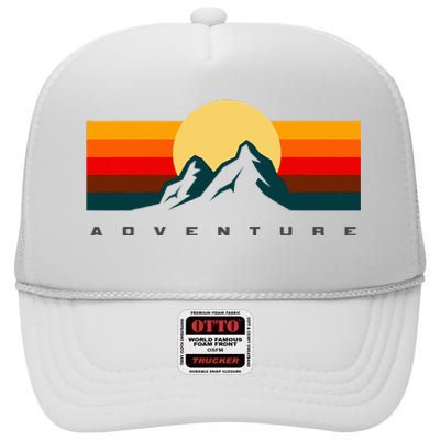 Hiking Apparel Outdoor Camping Backpacking Hiking High Crown Mesh Back Trucker Hat