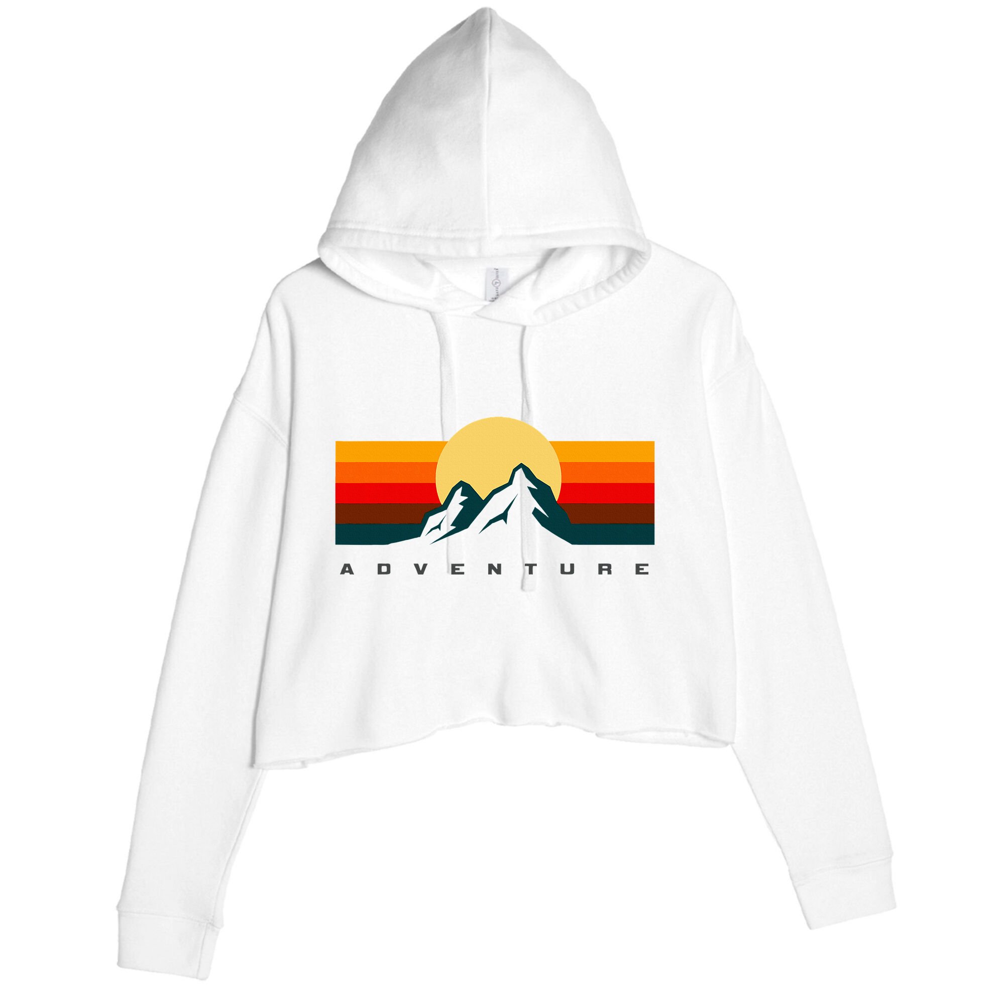 Hiking Apparel Outdoor Camping Backpacking Hiking Crop Fleece Hoodie