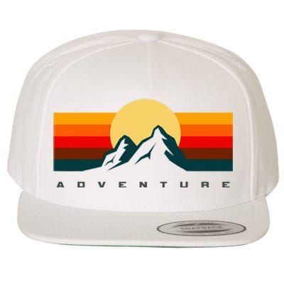 Hiking Apparel Outdoor Camping Backpacking Hiking Wool Snapback Cap