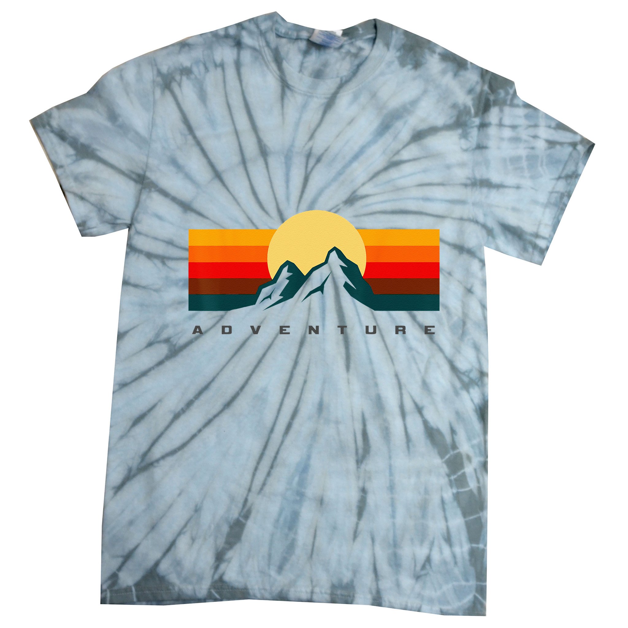 Hiking Apparel Outdoor Camping Packing Hiking Tie-Dye T-Shirt