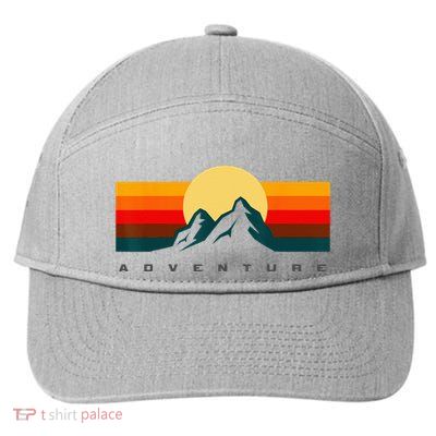 Hiking Apparel Outdoor Camping Packing Hiking 7-Panel Snapback Hat