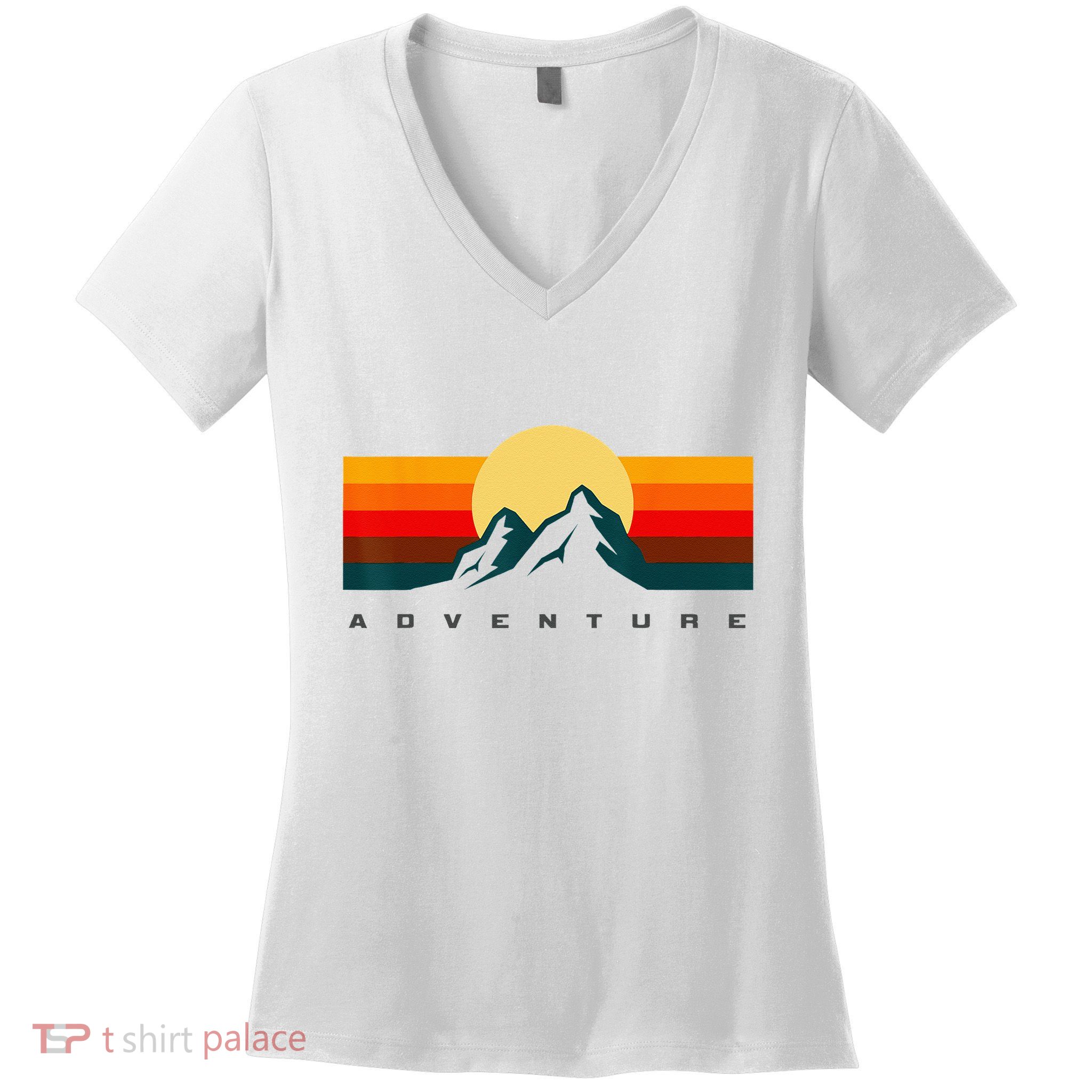 Hiking Apparel Outdoor Camping Packing Hiking Women's V-Neck T-Shirt