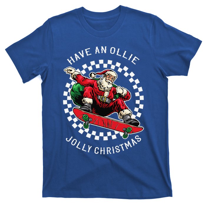 Have An Ollie Jolly Christmas Santa Claus T-Shirt