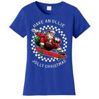 Have An Ollie Jolly Christmas Santa Claus Women's T-Shirt