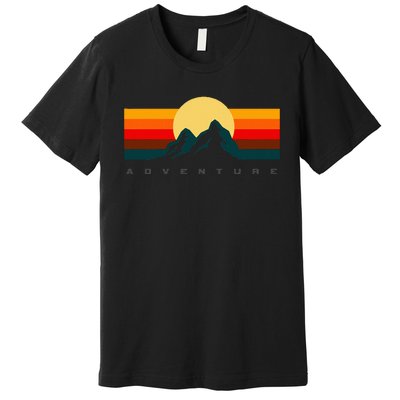 Hiking Apparel Outdoor Camping Backpacking Hiking Premium T-Shirt