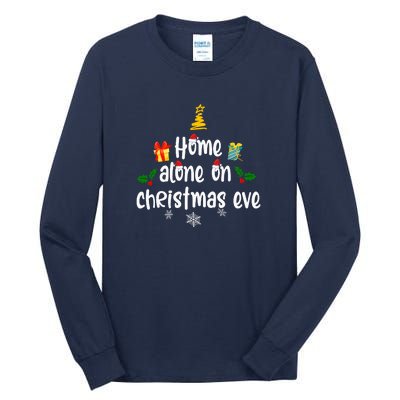 Home Alone On Christmas Eve | Merry Christmas Tall Long Sleeve T-Shirt