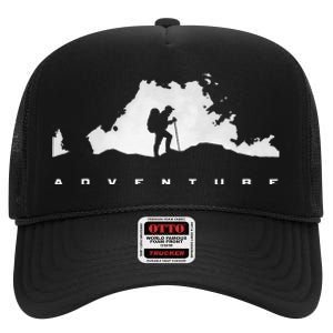 Hiking Apparel Outdoor Camping Backpacking Hiking High Crown Mesh Back Trucker Hat