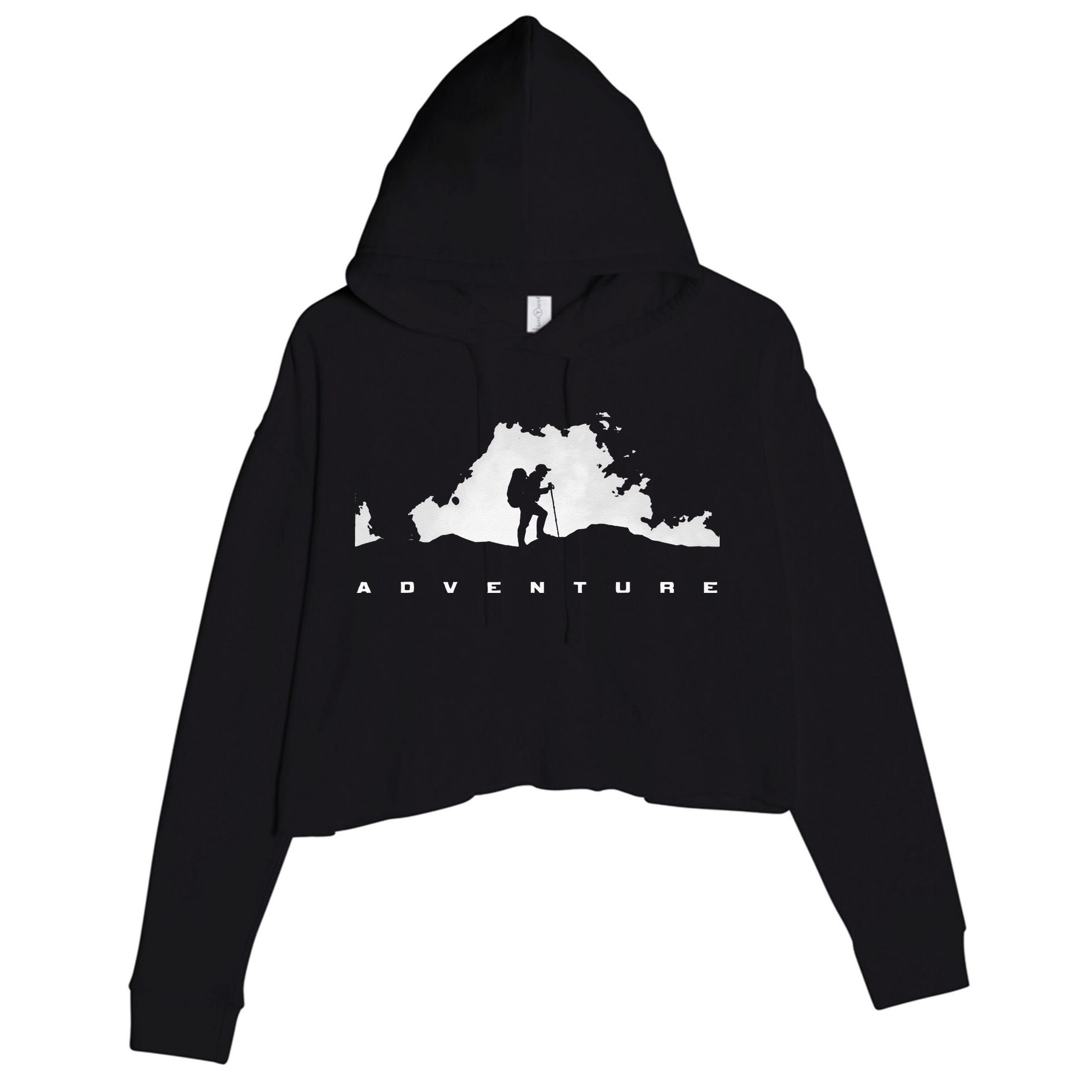Hiking Apparel Outdoor Camping Backpacking Hiking Crop Fleece Hoodie