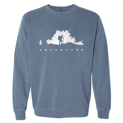 Hiking Apparel Outdoor Camping Backpacking Hiking Garment-Dyed Sweatshirt