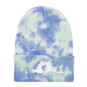 Hiking Apparel Outdoor Camping Backpacking Hiking Tie Dye 12in Knit Beanie