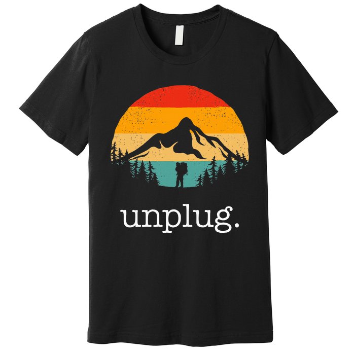 Hiking Apparel Outdoor Camping Backpacking Hiking Premium T-Shirt