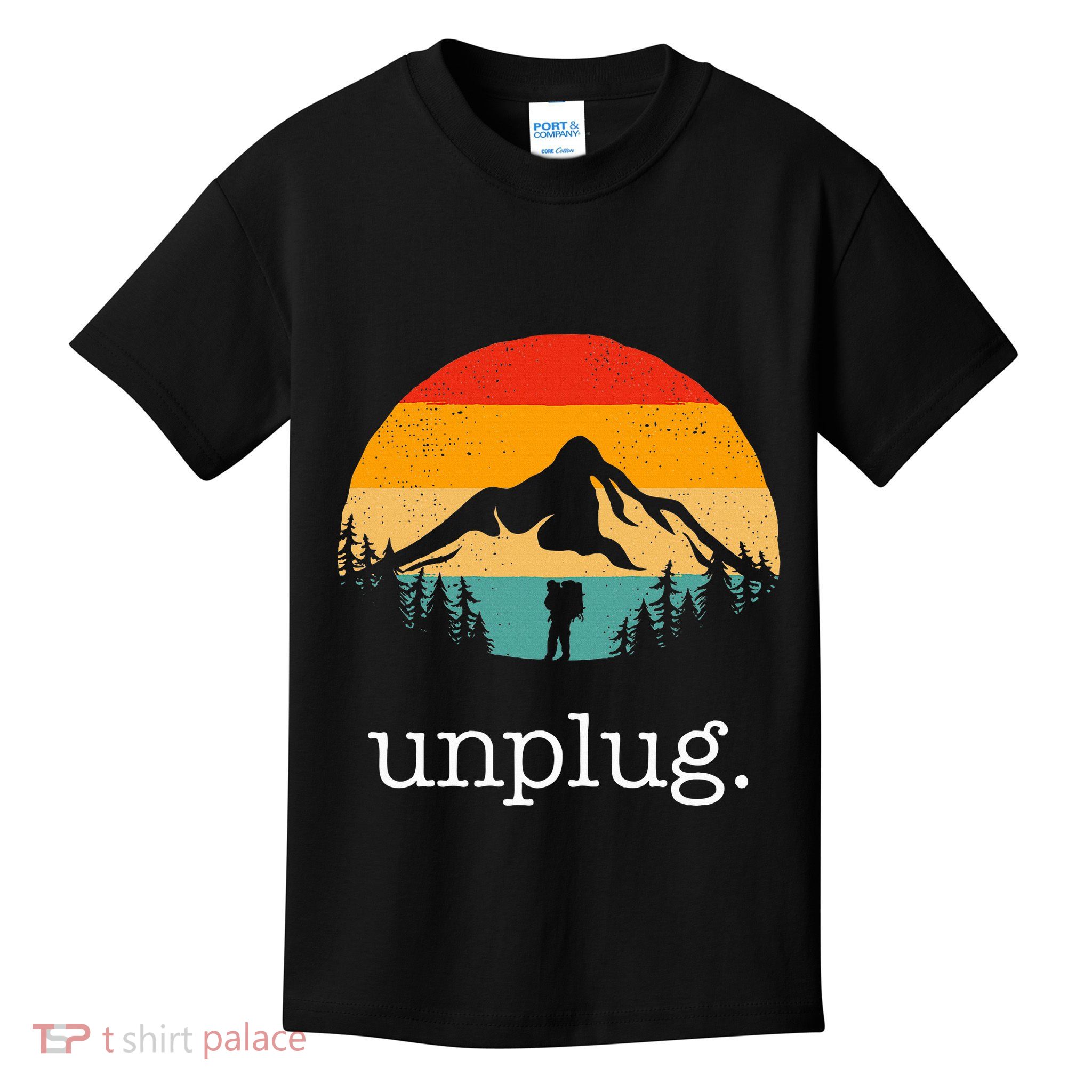 Hiking Apparel Outdoor Camping Backpacking Hiking Kids T-Shirt