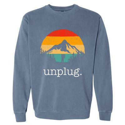 Hiking Apparel Outdoor Camping Backpacking Hiking Garment-Dyed Sweatshirt