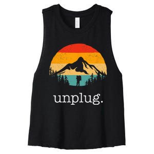 Hiking Apparel Outdoor Camping Backpacking Hiking Women's Racerback Cropped Tank