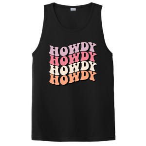 Howdy A Preppy Cowgirl Gift PosiCharge Competitor Tank