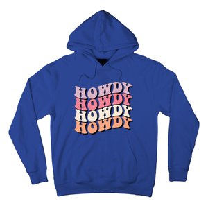 Howdy A Preppy Cowgirl Gift Hoodie