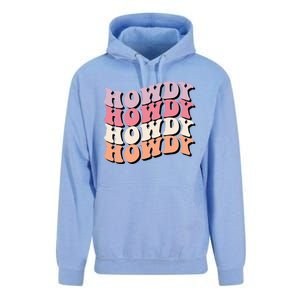 Howdy A Preppy Cowgirl Gift Unisex Surf Hoodie