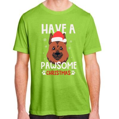 Have A Pawsome Christmas Gift Adult ChromaSoft Performance T-Shirt