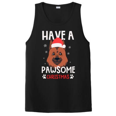 Have A Pawsome Christmas Gift PosiCharge Competitor Tank