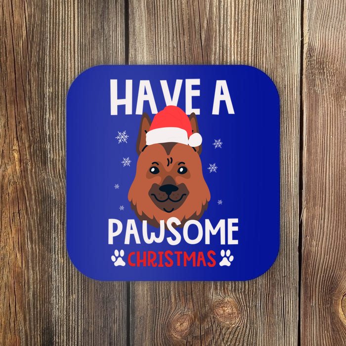 Have A Pawsome Christmas Gift Coaster