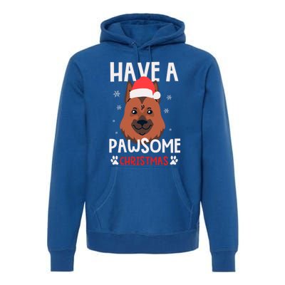 Have A Pawsome Christmas Gift Premium Hoodie