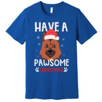 Have A Pawsome Christmas Gift Premium T-Shirt