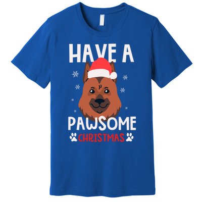 Have A Pawsome Christmas Gift Premium T-Shirt