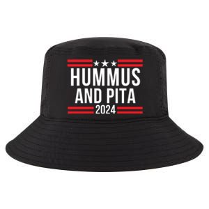 Hummus And Pita 2024 Healthy Foodie Political Election Cool Comfort Performance Bucket Hat